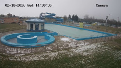 Hlavní bazén, divoká řeka