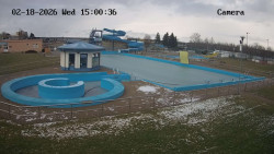 Hlavní bazén, divoká řeka