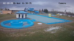 Hlavní bazén, divoká řeka