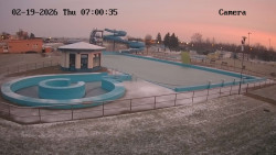 Hlavní bazén, divoká řeka