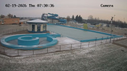 Hlavní bazén, divoká řeka