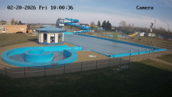 Hlavní bazén, divoká řeka