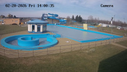 Hlavní bazén, divoká řeka