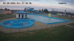 Hlavní bazén, divoká řeka