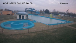 Hlavní bazén, divoká řeka