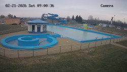 Hlavní bazén, divoká řeka