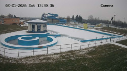 Hlavní bazén, divoká řeka