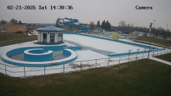 Hlavní bazén, divoká řeka