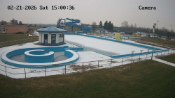 Hlavní bazén, divoká řeka