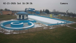 Hlavní bazén, divoká řeka