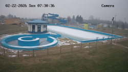 Hlavní bazén, divoká řeka