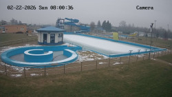 Hlavní bazén, divoká řeka