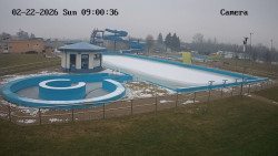 Hlavní bazén, divoká řeka