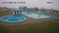 Hlavní bazén, divoká řeka