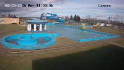 Hlavní bazén, divoká řeka