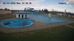 Hlavní bazén, divoká řeka