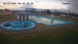 Hlavní bazén, divoká řeka