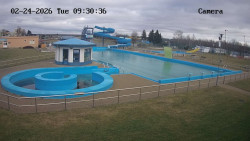 Hlavní bazén, divoká řeka