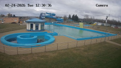 Hlavní bazén, divoká řeka