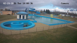 Hlavní bazén, divoká řeka