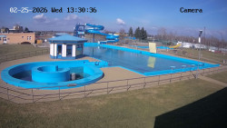 Hlavní bazén, divoká řeka