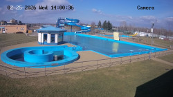 Hlavní bazén, divoká řeka