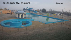 Hlavní bazén, divoká řeka