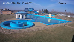 Hlavní bazén, divoká řeka