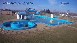 Hlavní bazén, divoká řeka