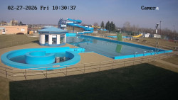 Hlavní bazén, divoká řeka