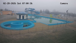 Hlavní bazén, divoká řeka