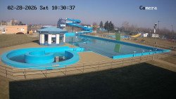 Hlavní bazén, divoká řeka