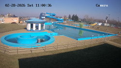 Hlavní bazén, divoká řeka