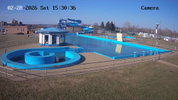 Hlavní bazén, divoká řeka