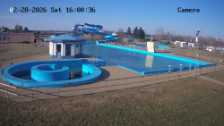 Hlavní bazén, divoká řeka