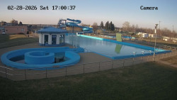 Hlavní bazén, divoká řeka