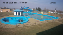 Hlavní bazén, divoká řeka