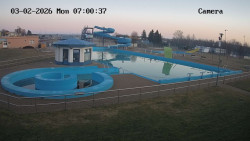 Hlavní bazén, divoká řeka