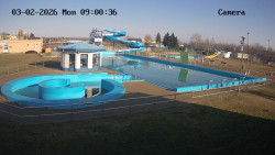 Hlavní bazén, divoká řeka