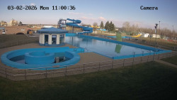 Hlavní bazén, divoká řeka