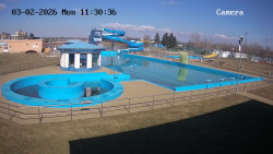 Hlavní bazén, divoká řeka