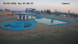 Hlavní bazén, divoká řeka