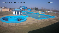 Hlavní bazén, divoká řeka