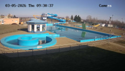 Hlavní bazén, divoká řeka