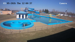 Hlavní bazén, divoká řeka