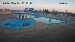 Hlavní bazén, divoká řeka