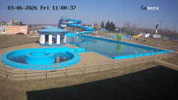 Hlavní bazén, divoká řeka