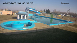 Hlavní bazén, divoká řeka