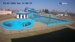 Hlavní bazén, divoká řeka