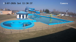 Hlavní bazén, divoká řeka